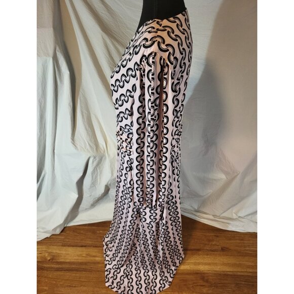 Jolie Moi Size 16 Geometric Pink L/S Dress - Picture 5 of 6